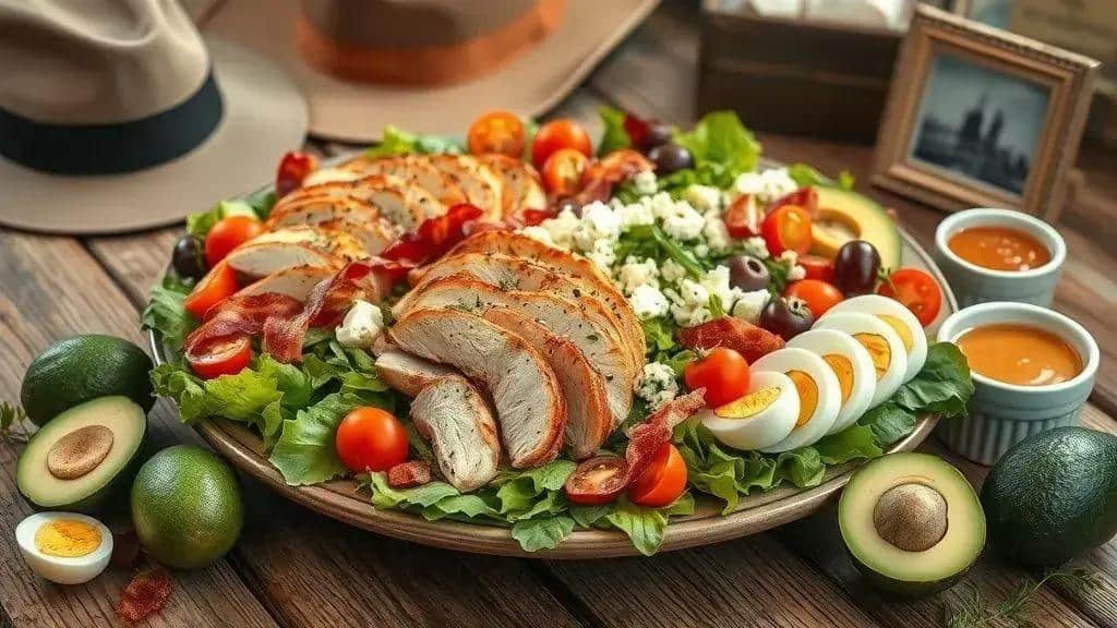 Curiosidades sobre a origem da Cobb Salad e seus ingredientes