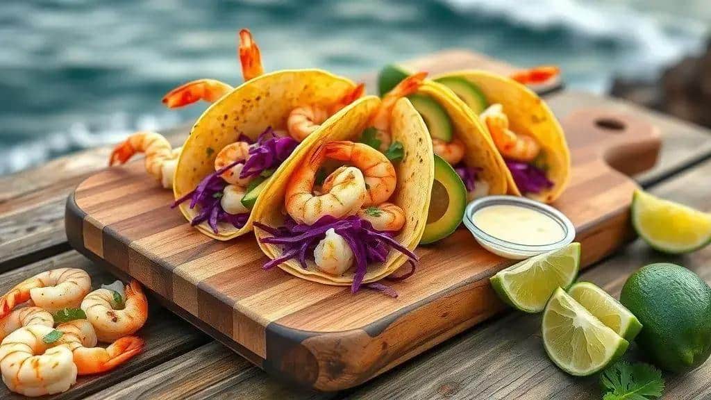 Curiosidades sobre California Shrimp Tacos e origem costeira