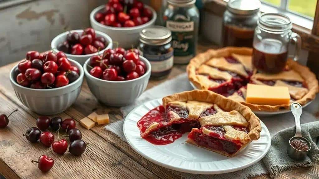 Curiosidades sobre cherry pie e as cerejas usadas