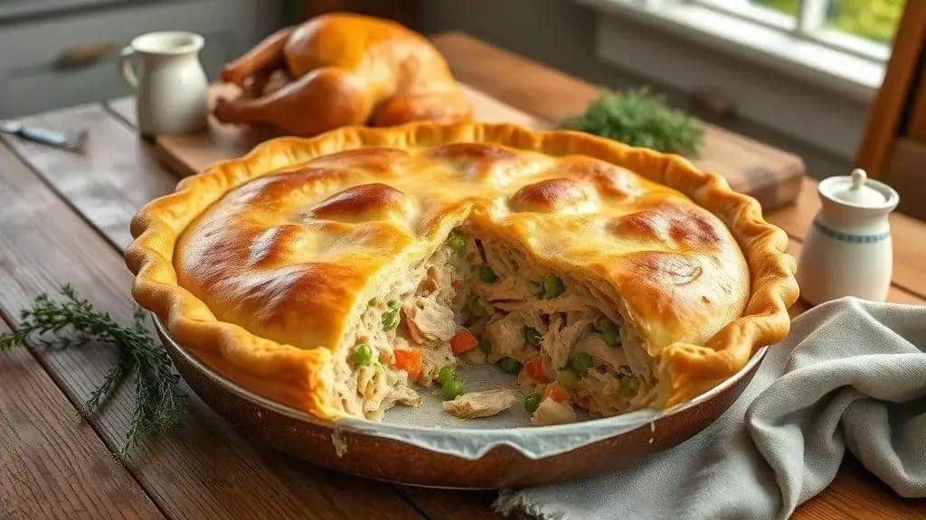 Curiosidades sobre chicken pie e o papel do frango na culinária de New England