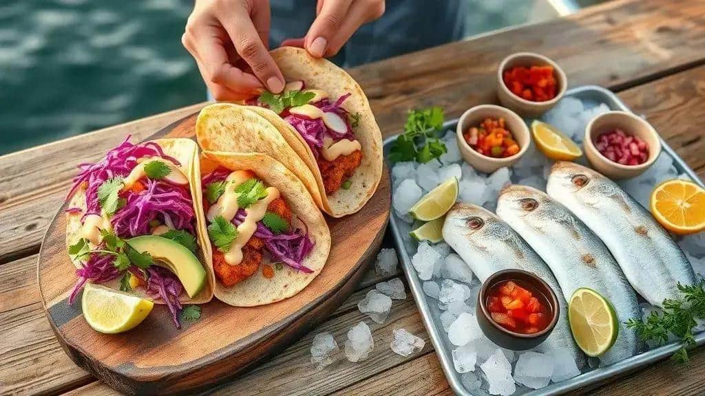 Curiosidades sobre fish tacos californianos e o ingrediente peixe