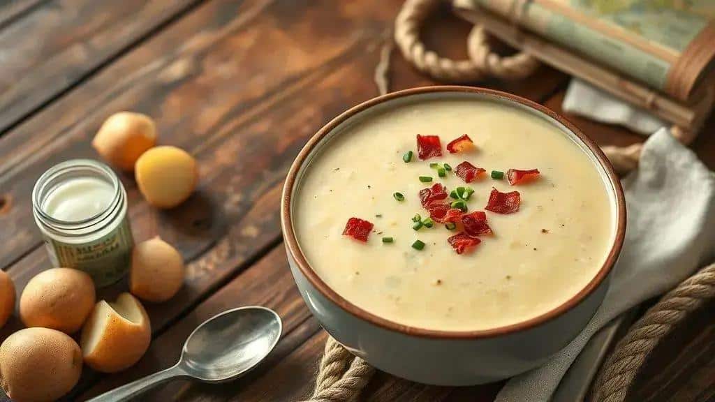 Curiosidades sobre New England potato chowder e sua história