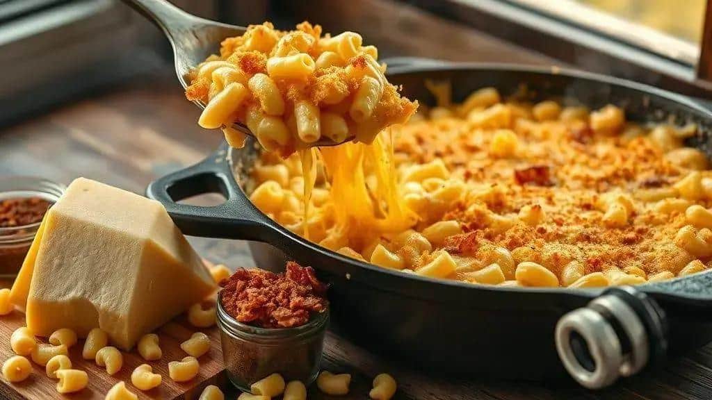 Curiosidades sobre o mac and cheese do Sul e o cheddar