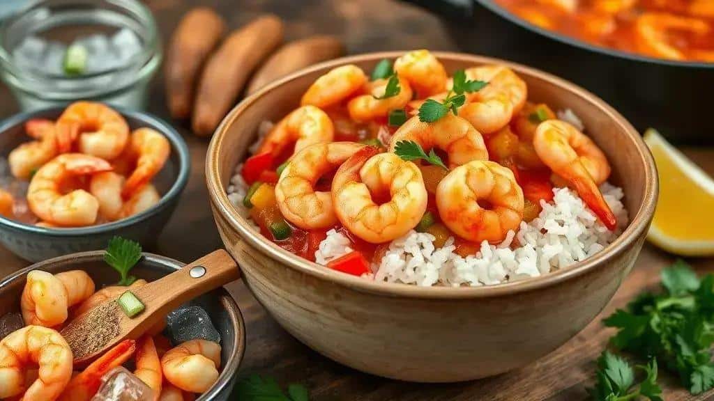 Curiosidades sobre o shrimp creole e o ingrediente camarão