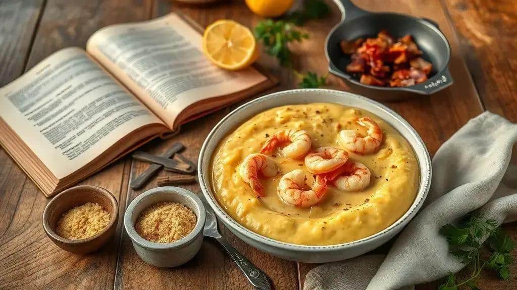 Curiosidades sobre shrimp and grits e o fubá