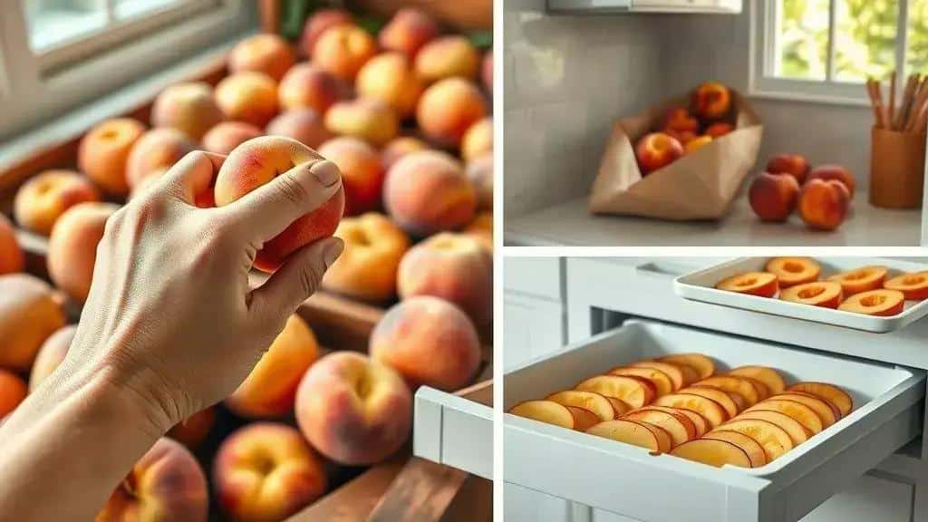 Dicas para escolher e conservar pêssegos suculentos