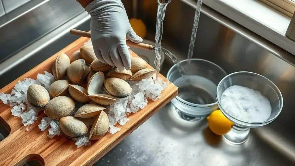 Dicas para escolher e limpar mariscos frescos