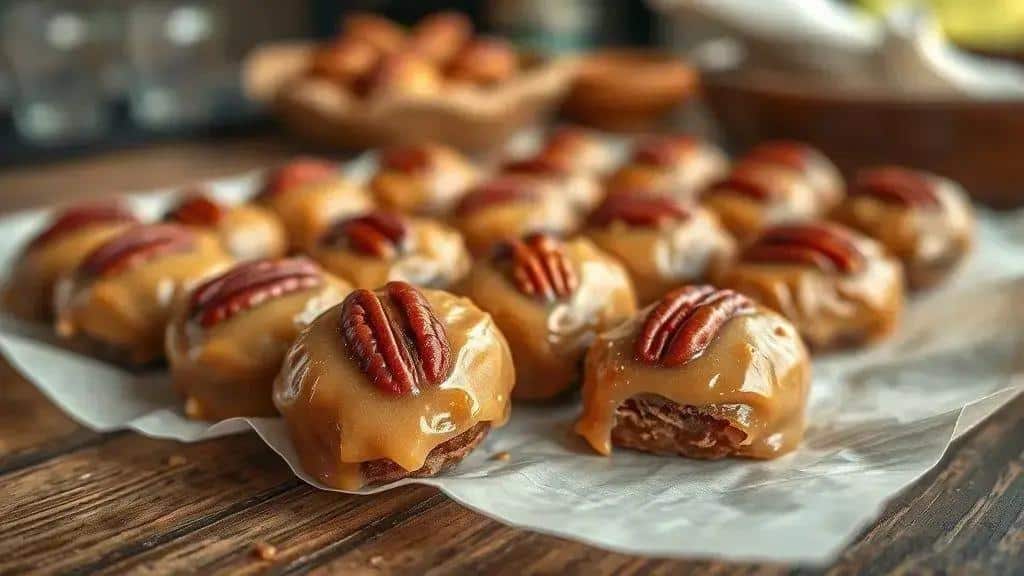 Doces Típicos de Louisiana Cajun & Creole pralines
