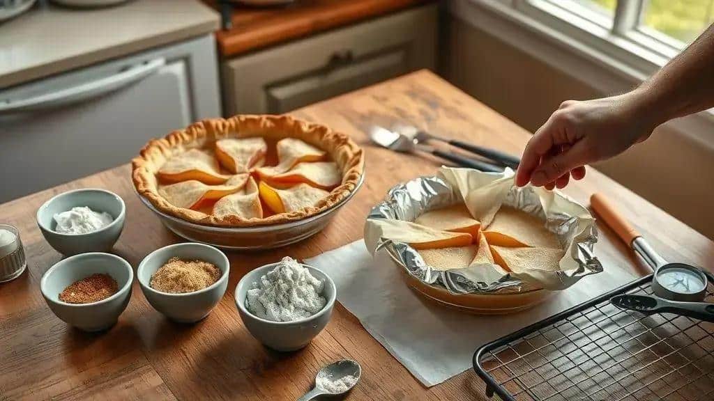 Erros comuns e como corrigi-los na torta de maçã