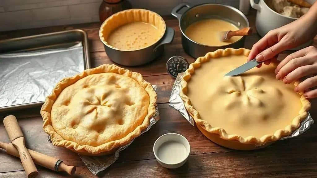 Erros comuns e como evitar falhas na torta de frango