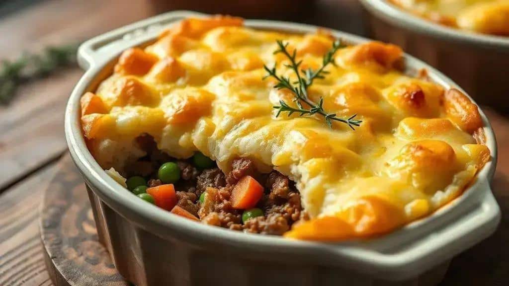Escondidinho de Carne e Purê Midwest shepherd’s pie