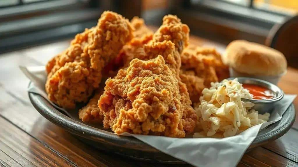 Frango Frito Americano Sul dos EUA fried chicken