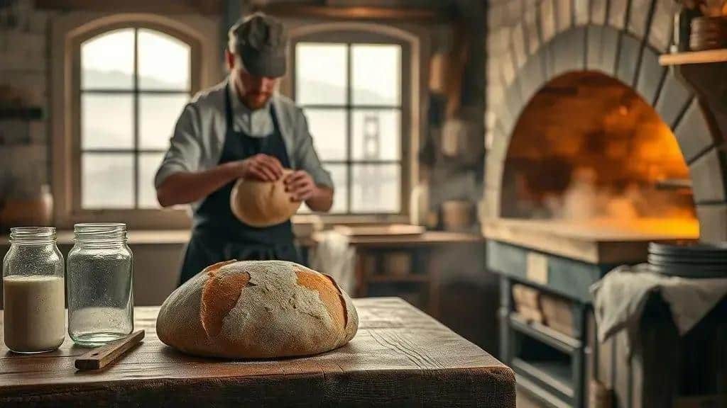 História e origem do sourdough de São Francisco