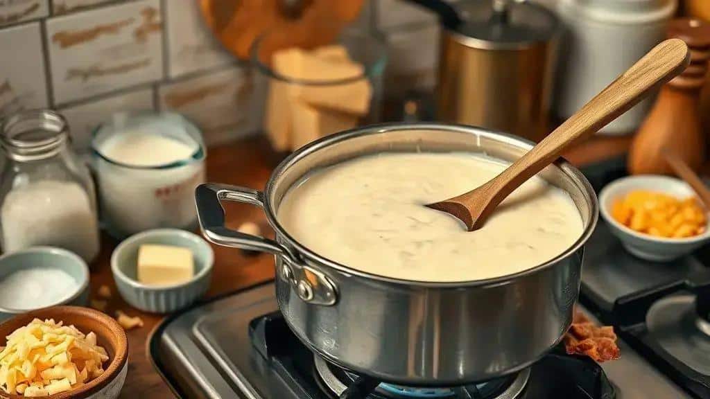 How to prepare grits cremosos with cheese step by step