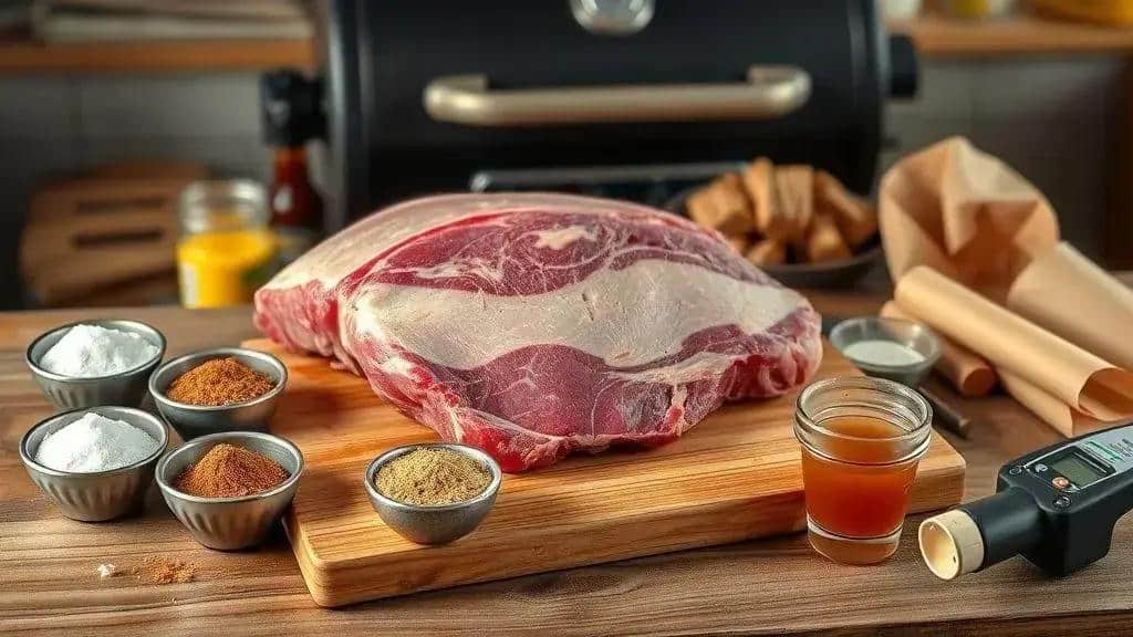 Ingredientes da receita peito bovino defumado Ingredientes da receita peito bovino defumado