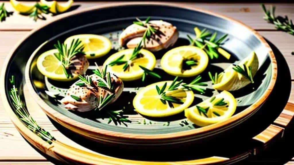 Ingredientes do Lemon Herb Chicken