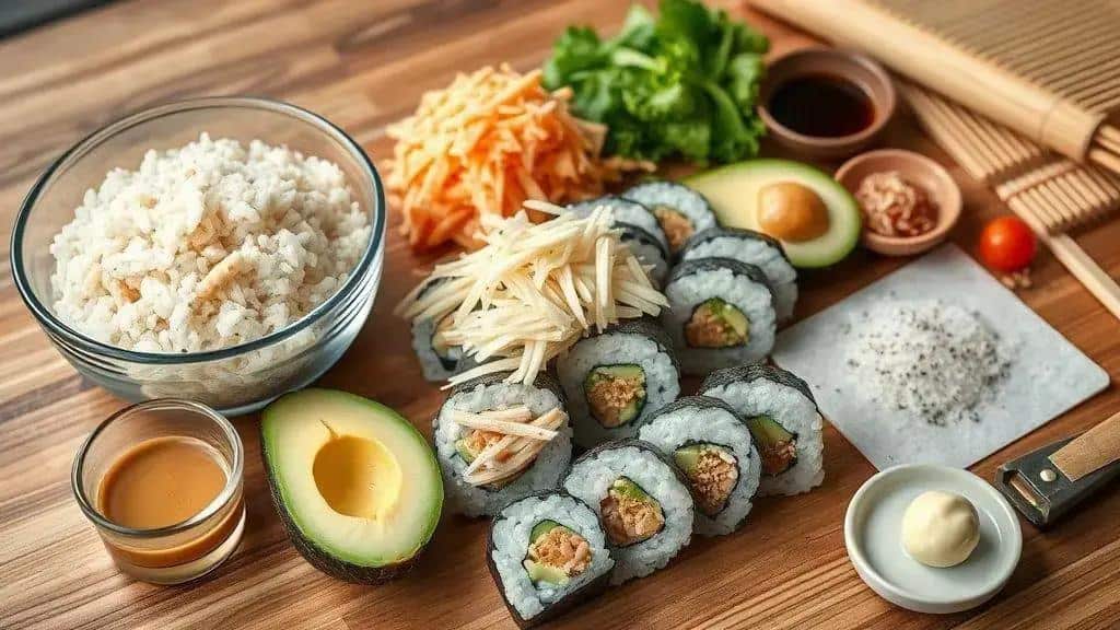 Ingredients of recipe California Roll
