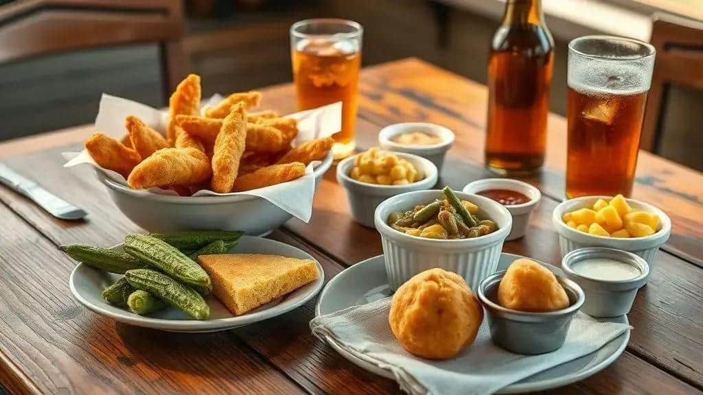 Melhores acompanhamentos e harmonizações do sul dos EUA