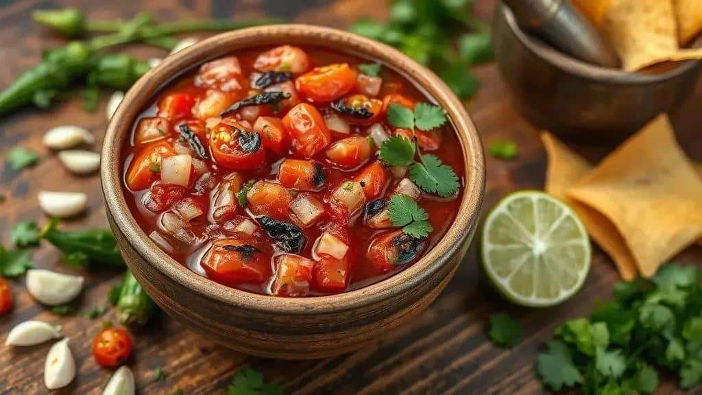 Molho Vermelho Picante Texas e Sudoeste salsa roja 2 Molho Vermelho Picante Texas e Sudoeste salsa roja