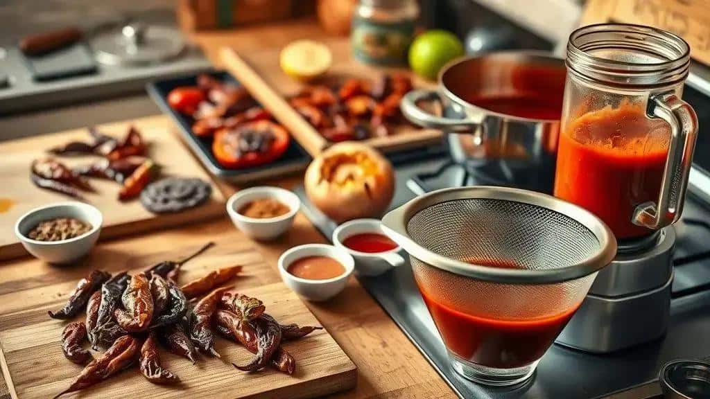 Molho vermelho Texas e sudoeste: técnicas e variações Molho vermelho Texas e sudoeste: técnicas e variações