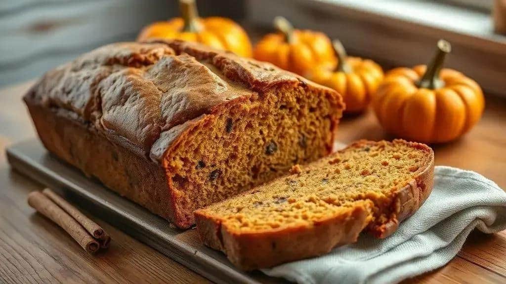 Pão de Abóbora Doce New England pumpkin bread