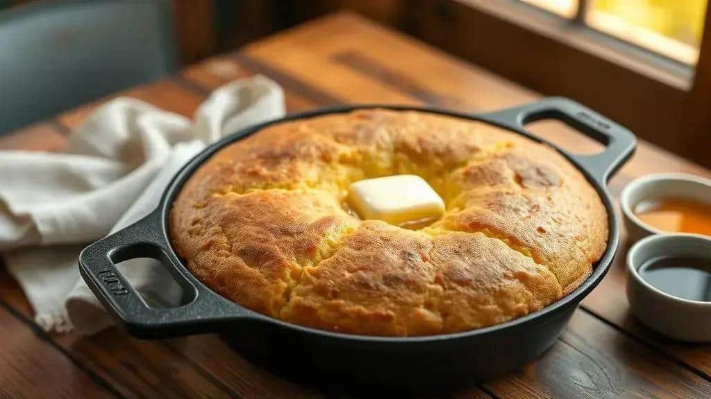 Pão de Milho do Sul Sul dos EUA cornbread