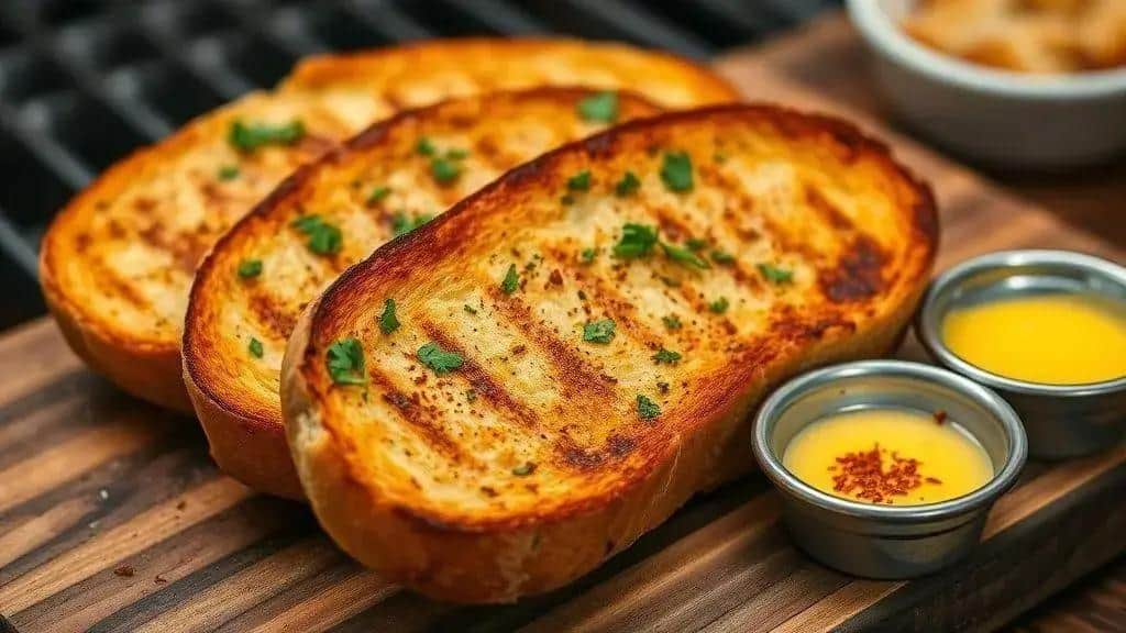 Pão Grelhado com Manteiga e Alho Texas e Sudoeste texas toast 6 Pão Grelhado com Manteiga e Alho Texas e Sudoeste texas toast