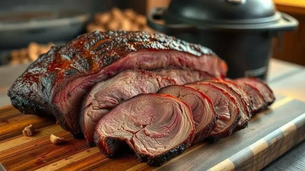 Peito Bovino Defumado ao Estilo Texano Texas e Sudoeste smoked brisket