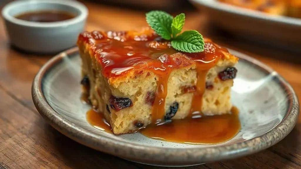 Pudim de Pão Creole Cajun & Creole bread pudding