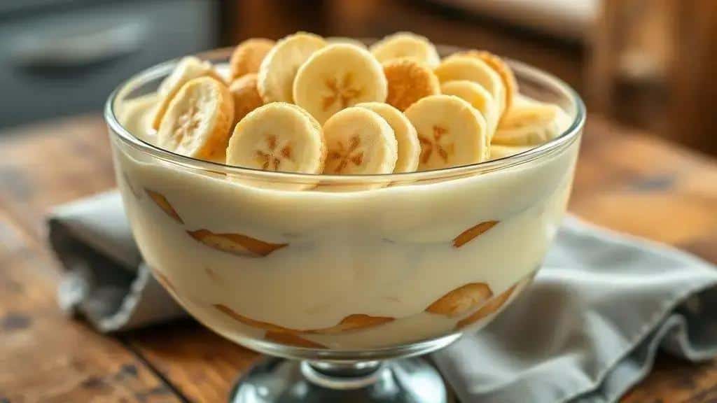 Sobremesa do Sul dos EUA Sul dos EUA banana pudding