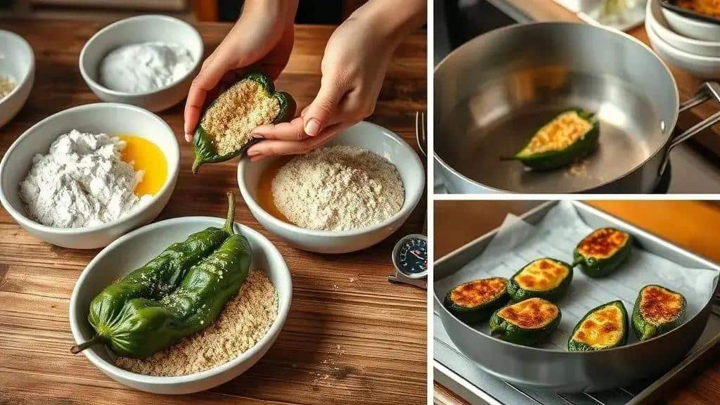 Técnicas de empanamento e fritura perfeitas