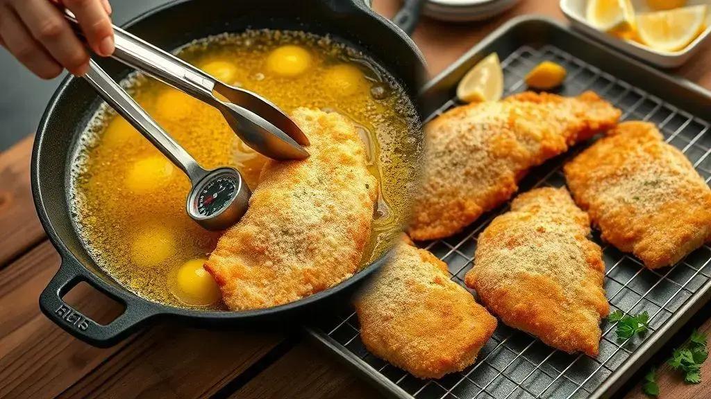 Técnicas de fritura para crocância perfeita