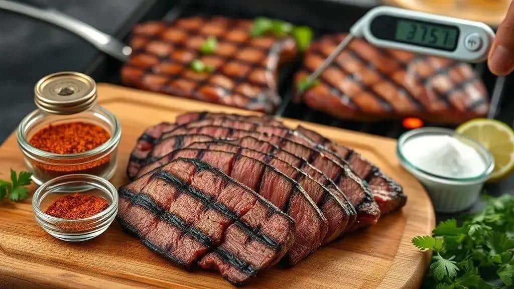 Técnicas de grelha e temperos para a carne perfeita