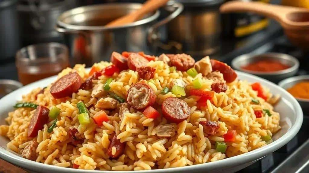 Técnicas e segredos para um jambalaya com textura perfeita