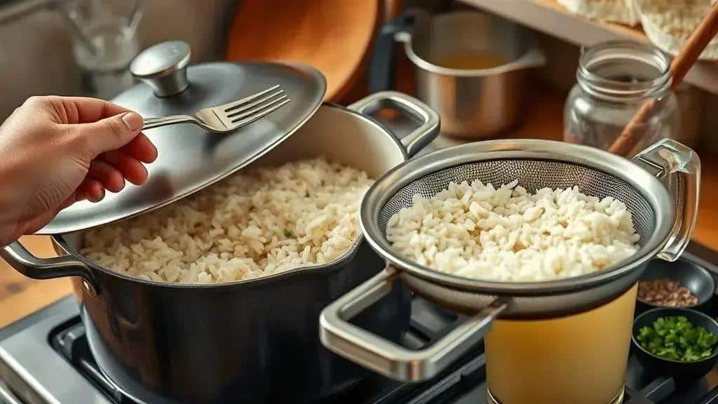 Técnicas para acertar o arroz e a textura perfeita