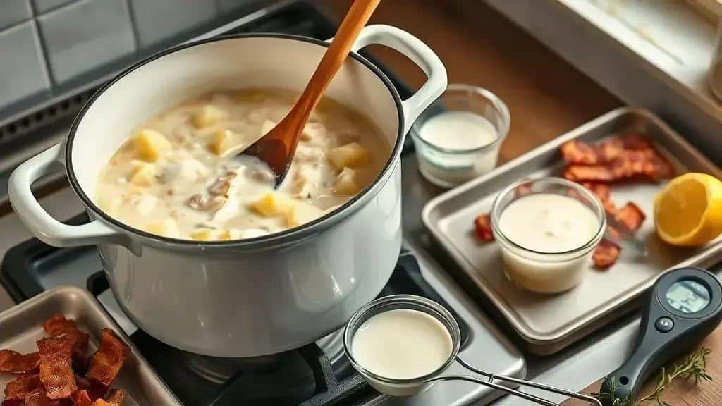 Técnicas profissionais para um caldo cremoso e saboroso