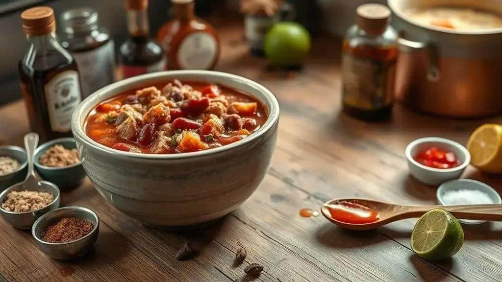 Tempero e equilíbrio: montando o sabor do Midwest chili