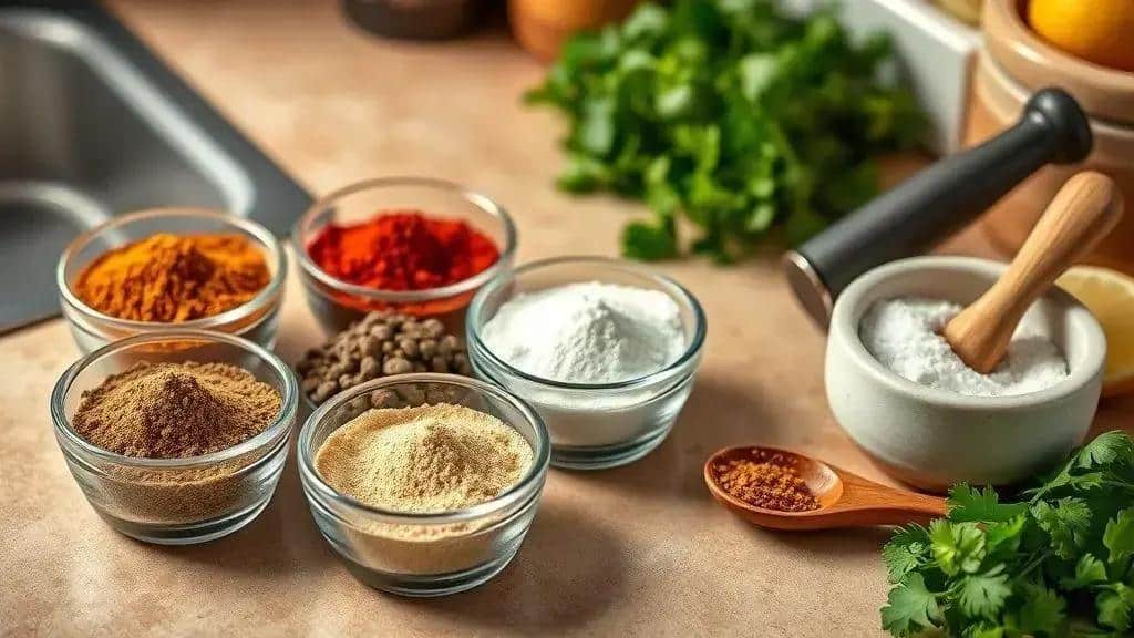 Temperos essenciais e substituições práticas