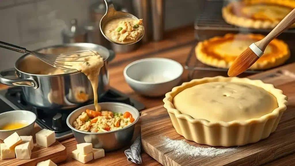 Truques do chef para recheio cremoso e crosta dourada