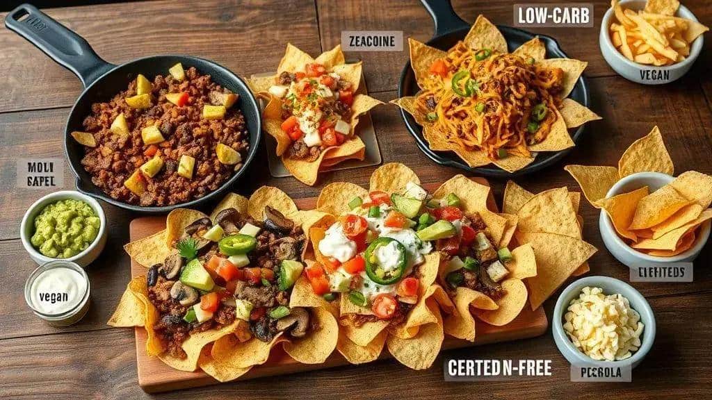 Variações da receita e substituições para dietas