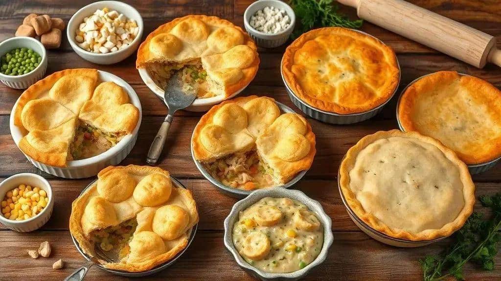 Variações da torta de frango: versões regionais e substituições