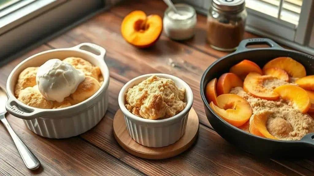 Variações da torta de pêssego: versões com massa, sem glúten e rápidas