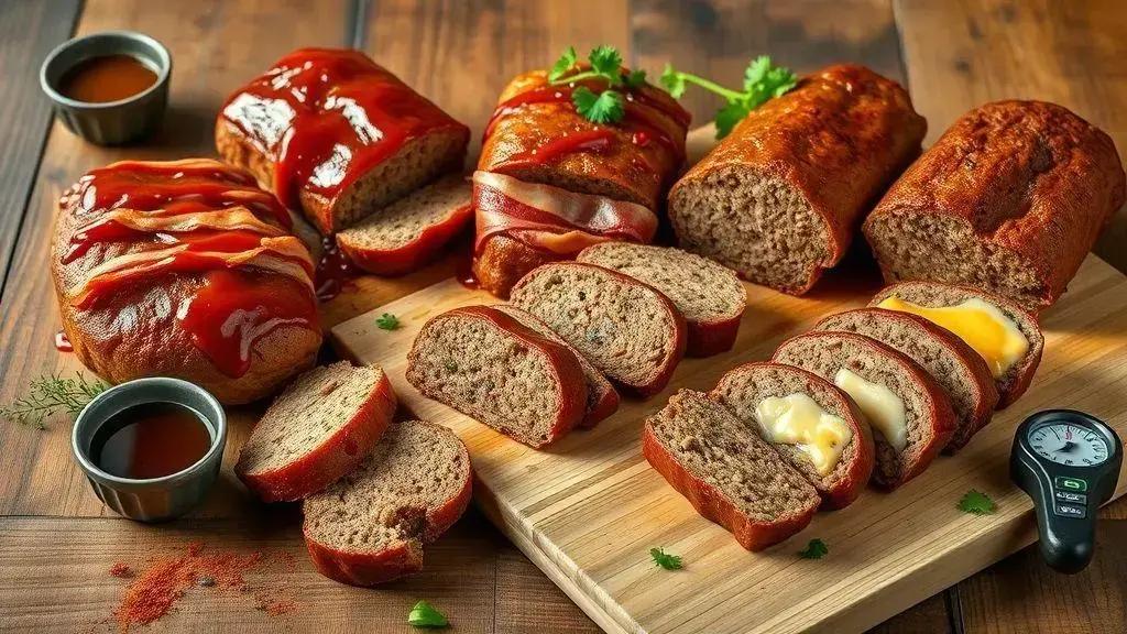 Variações do bolo de carne à moda do Sul