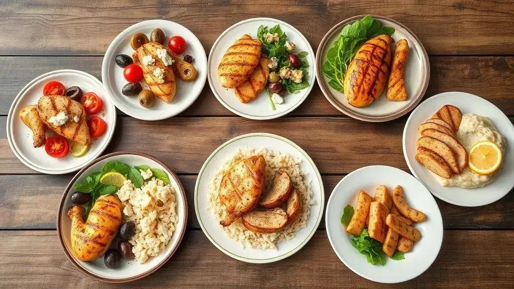 Variações do lemon herb chicken para todos os gostos
