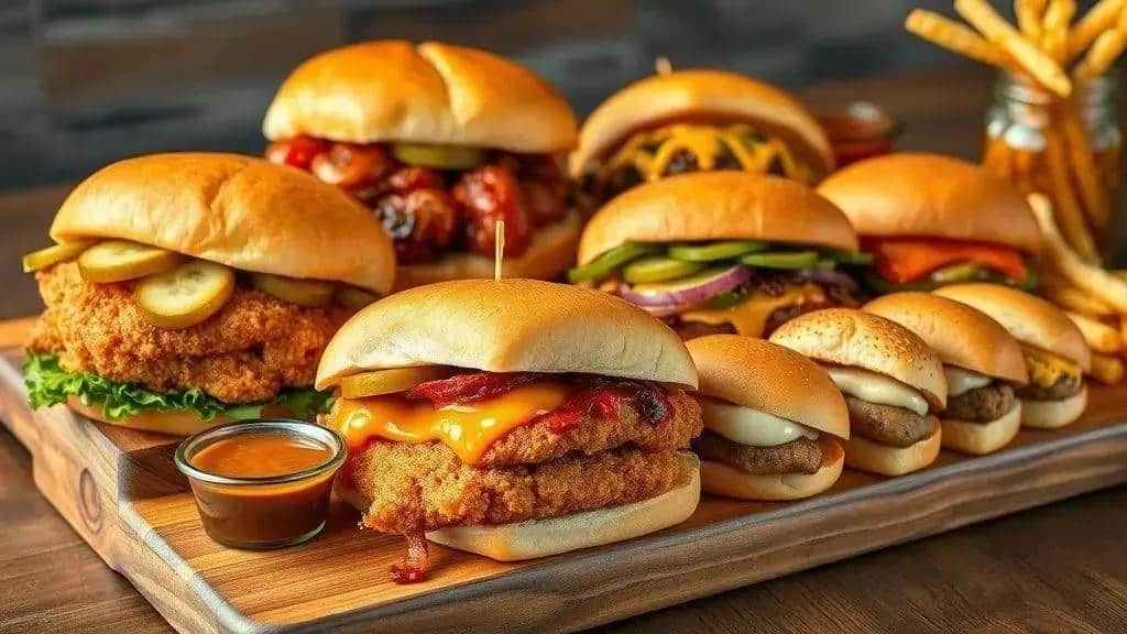 Variações do Pork Tenderloin Sandwich (versões regionais e modernas)