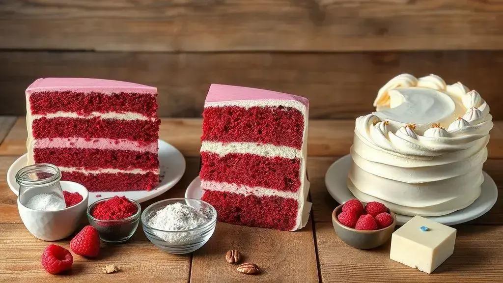 Variações do red velvet cake: cores, sabores e versões veganas