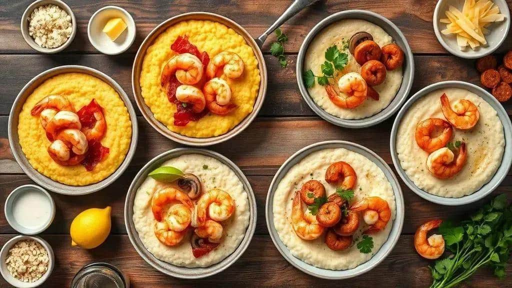 Variações do shrimp and grits: versões brasileiras e clássicas do sul