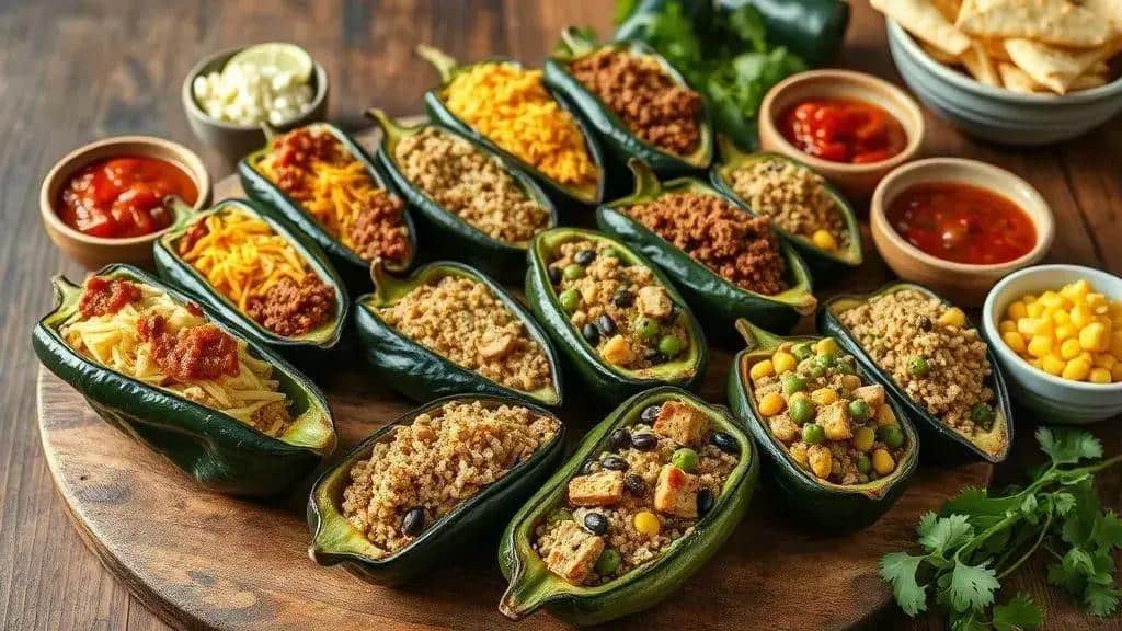 Variações e substituições de recheio