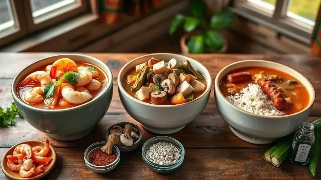 Variações e substituições: frutos do mar, vegetariano e mais