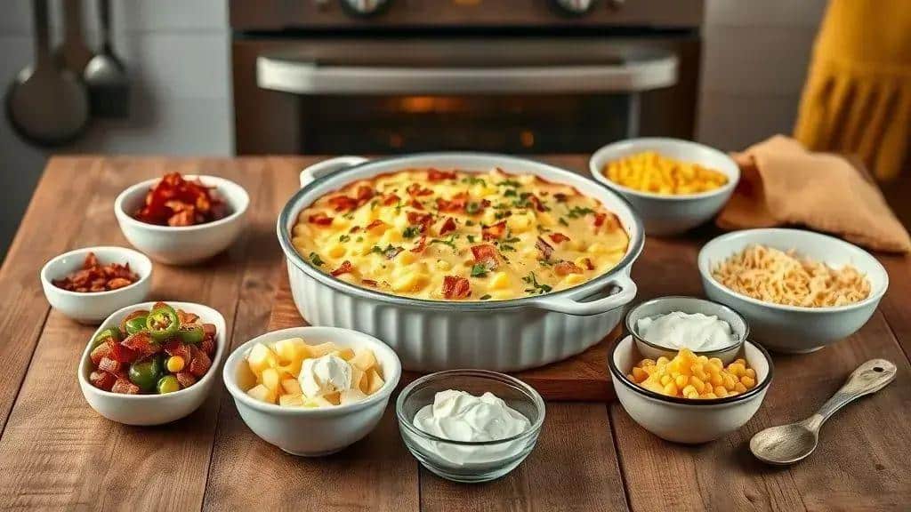 Variações e substituições para o corn casserole